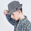 image:imageThe Hat Depot Light Weight Classic Soft Cool Mesh Crushable Fedora hatLt Pink