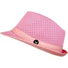image:imageThe Hat Depot Light Weight Classic Soft Cool Mesh Crushable Fedora hatLt Pink