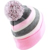 image:imageKids Youth Hat Warm Pompom Stretchy Knit Cuffed Beanie Cap HatK05light Pink