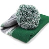 image:imageKids Youth Hat Warm Pompom Stretchy Knit Cuffed Beanie Cap HatK05dark Green