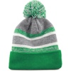 image:imageKids Youth Hat Warm Pompom Stretchy Knit Cuffed Beanie Cap HatK05kelly Green