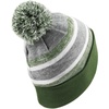 image:imageKids Youth Hat Warm Pompom Stretchy Knit Cuffed Beanie Cap HatK05olive