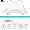 image:imageLightweight Quick Dry Packable Bucket Sun Hat for Men Women  UPF Outdoor Fishing Hiking Beach Travel Safari Hat2 Light  Navy