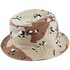 image:imageCotton Bucket Hat Packable Sun Hat  Unisex Summer Travel Beach Fisherman Hat for Men Women Outdoor Fishing HikingDesert Camo