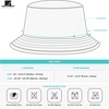 image:imageCotton Bucket Hat Packable Sun Hat  Unisex Summer Travel Beach Fisherman Hat for Men Women Outdoor Fishing HikingGrey Digi Camo