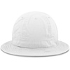 image:imageWomens Cotton Bucket Hat Lightweight Packable Summer Sun Hat with Round Top Design for Beach Travel0 Tennis  White