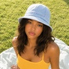 image:imageWomens Cotton Bucket Hat Lightweight Packable Summer Sun Hat with Round Top Design for Beach Travel1 Tennis  Red