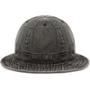 image:imageWomens Cotton Bucket Hat Lightweight Packable Summer Sun Hat with Round Top Design for Beach Travel2 Tennis  Black Denim