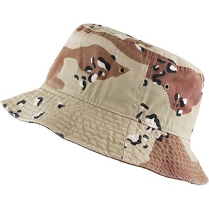 image:imageCotton Bucket Hat Packable Sun Hat  Unisex Summer Travel Beach Fisherman Hat for Men Women Outdoor Fishing HikingDesert Camo