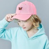 image:imageThe Hat Depot Kids American Flag amp Cute Embroidery Cotton Baseball Cap Hat3 Butterfly  Light Pink